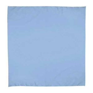 Square Handkerchief Bandana SKY BLUE Adult