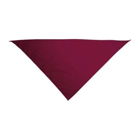 Triangular Handkerchief Gala MAHOGANY GARNET Adult