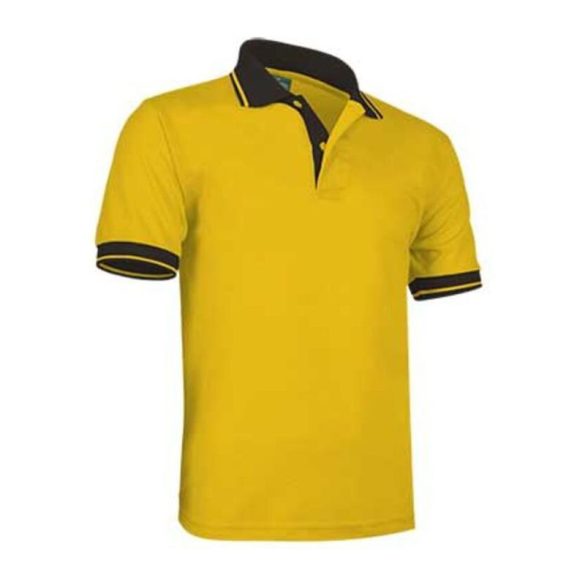 Typed Poloshirt Combi SUNFLOWER YELLOW-BLACK M