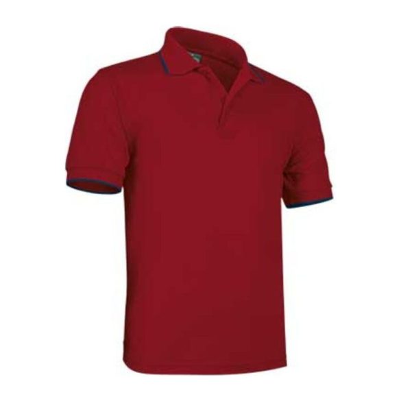Typed Poloshirt Combi LOTTO RED-ORION NAVY BLUE S