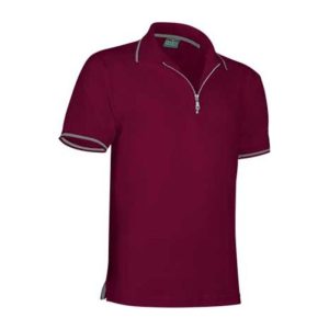 Typed Poloshirt Golf MAHOGANY GARNET S