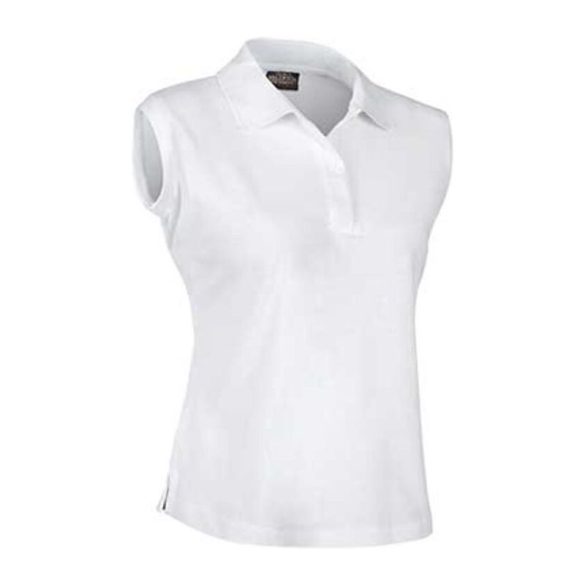 Women Top Poloshirt Vega WHITE XL