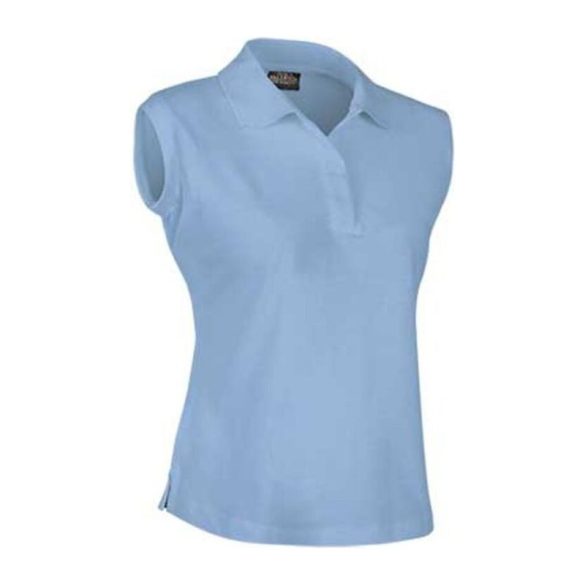 Women Top Poloshirt Vega SKY BLUE S