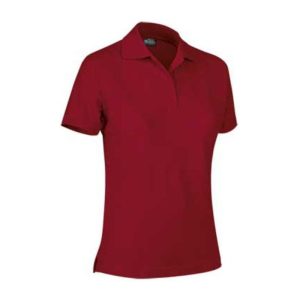 Women Top Poloshirt Valley LOTTO RED 2XL