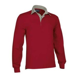 Rugby Poloshirt Scrum LOTTO RED 2XL