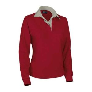 Women Rugby Poloshirt Avant LOTTO RED 2XL