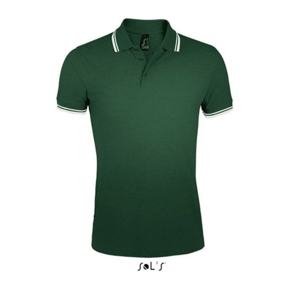 SO00577 PoloShirt ForesG/Wh2XL