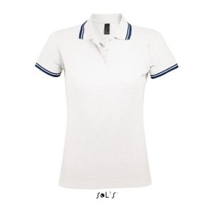 SO00578 Poloshirt White/Navy L