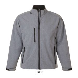 SOL'S RELAX - MEN'S SOFTSHELL ZIPPED JACKET