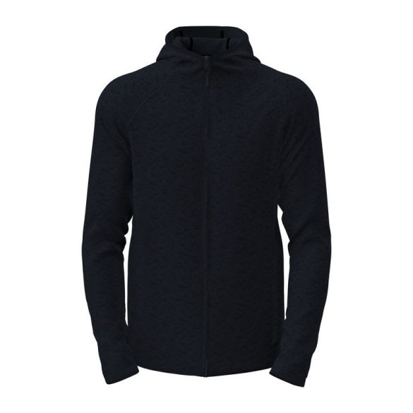 Lux Hooded Knit Fleece Jacket