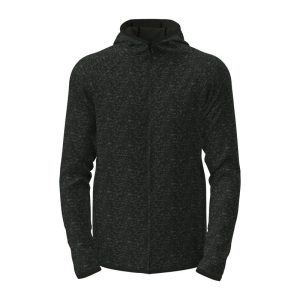 Lux Hooded Knit Fleece Jacket
