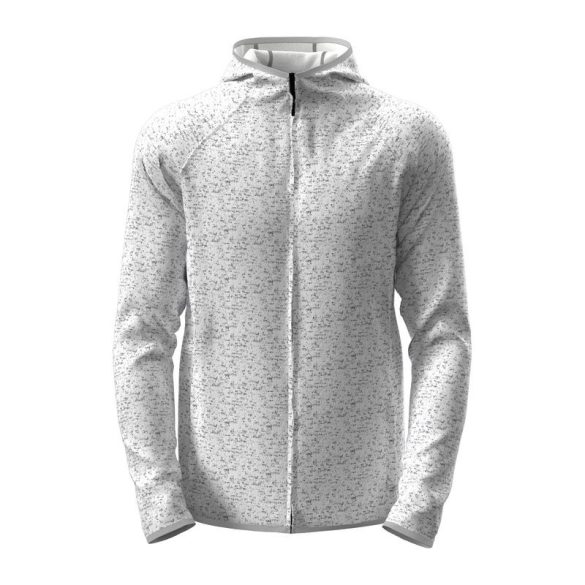 Lux Hooded Knit Fleece Jacket