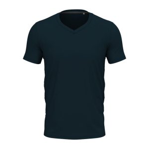 Stretch-T V-neck for men
