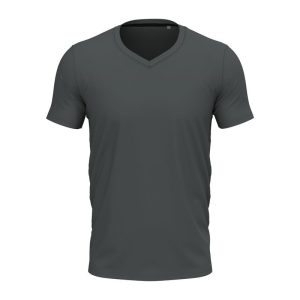 Stretch-T V-neck for men