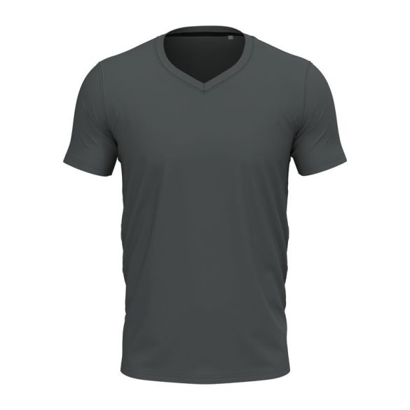 Stretch-T V-neck for men