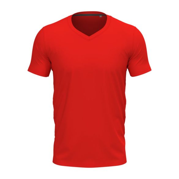 Stretch-T V-neck for men