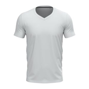 Stretch-T V-neck for men