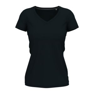 Stretch-T V-neck for women