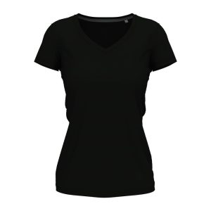 Stretch-T V-neck for women