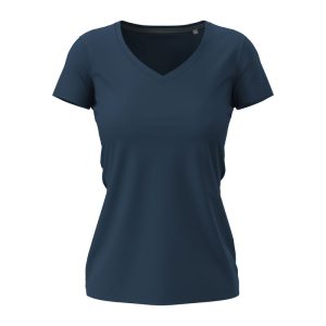Stretch-T V-neck for women