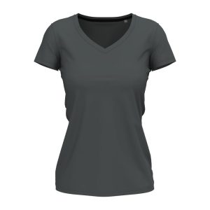 Stretch-T V-neck for women