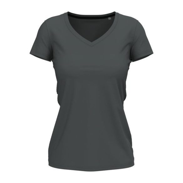 Stretch-T V-neck for women