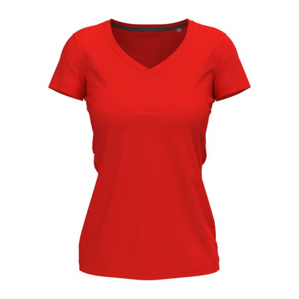 Stretch-T V-neck for women