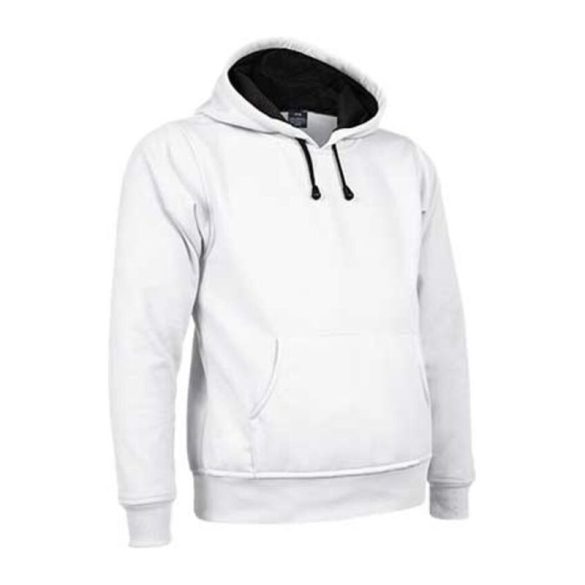 Sweatshirt Denzel WHITE-BLACK M