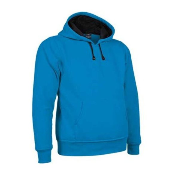 Sweatshirt Denzel TROPICAL BLUE-BLACK XS