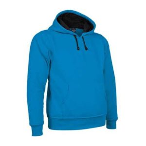 Sweatshirt Denzel TROPICAL BLUE-BLACK L