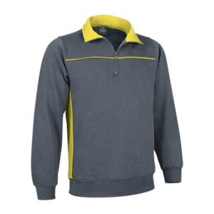 Sweatshirt Thunder CEMENT GREY-LEMON YELLOW S