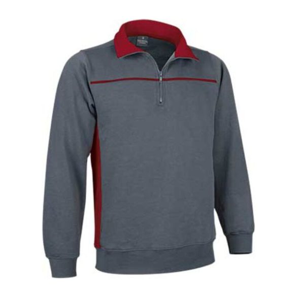 Sweatshirt Thunder CEMENT GREY-LOTTO RED 3XL