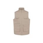 UNISEX PADDED MULTI-POCKET POLYCOTTON VEST