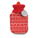 Sticla pentru apa fierbinte, Polyester, rosu