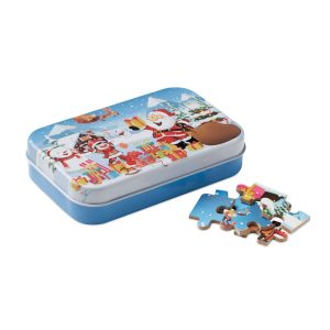 Puzzle de Craciun din lemn, Item with multi-materials, mixt