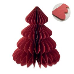 Decoratiune hartie Craciun, Paper, rosu