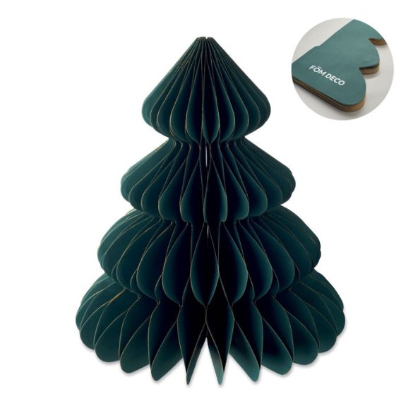 Decoratiune hartie Craciun, Paper, verde