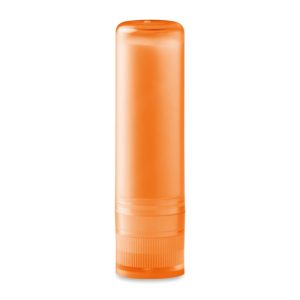 Balsam natural pentru buze, Plastic, transparent orange