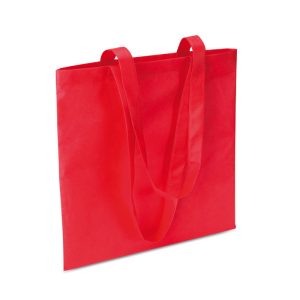 Sacosa netesuta de cumparaturi, Non woven, red