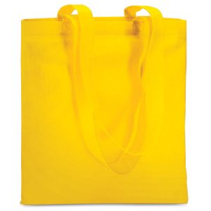 Sacosa de cumparaturi netesut, Non woven, yellow