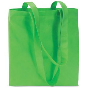 Sacosa netesuta de cumparaturi, Non woven, green