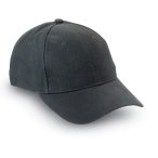 Sapca de baseball bumbac, Brushed cotton, black