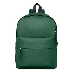 Rucsac cu buzunar exterior, 600D Polyester, verde inchis