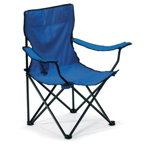 Scaun plaja sau camping, Metal, blue