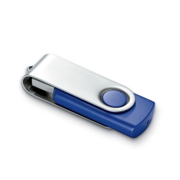 Techmate. USB flash         B, royal blue, 4G