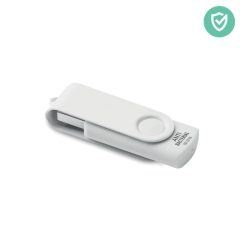 USB antibacterian de 16 GB, Item with multi-materials, white