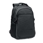 Rucsac pentru laptop 600D RPET, RPET, black