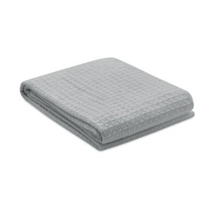 Patura din bumbac wafle de 350, Cotton, grey