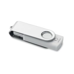 USB 16G din ABS reciclat, ABS, alb