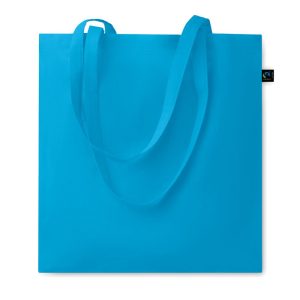 Sacosa Fairtrade140gr/m², Cotton, turquoise